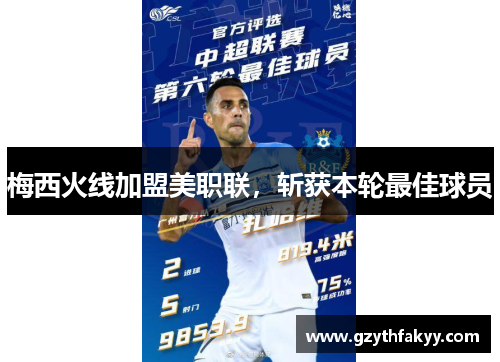 梅西火线加盟美职联，斩获本轮最佳球员